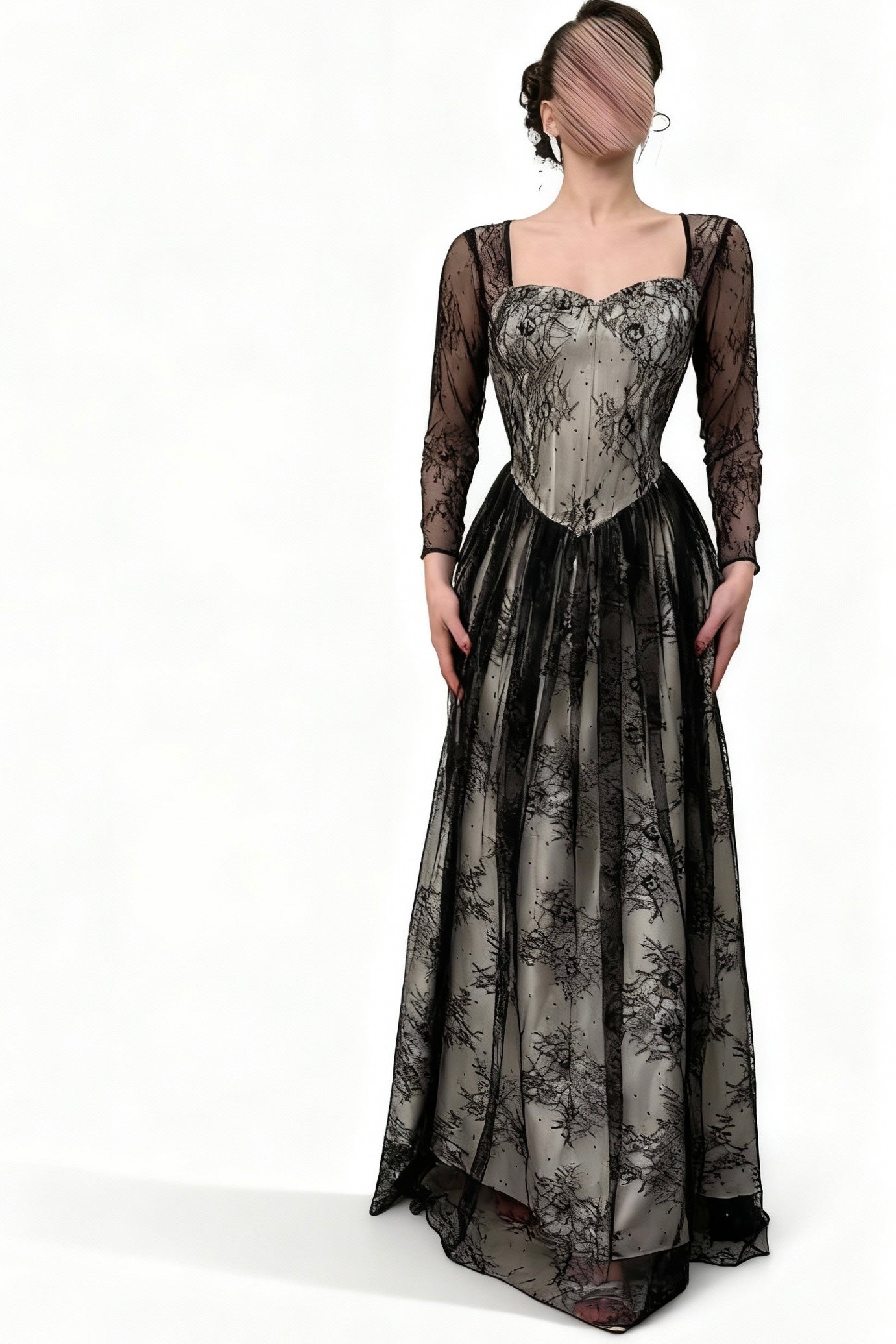 فستان دانتيلا