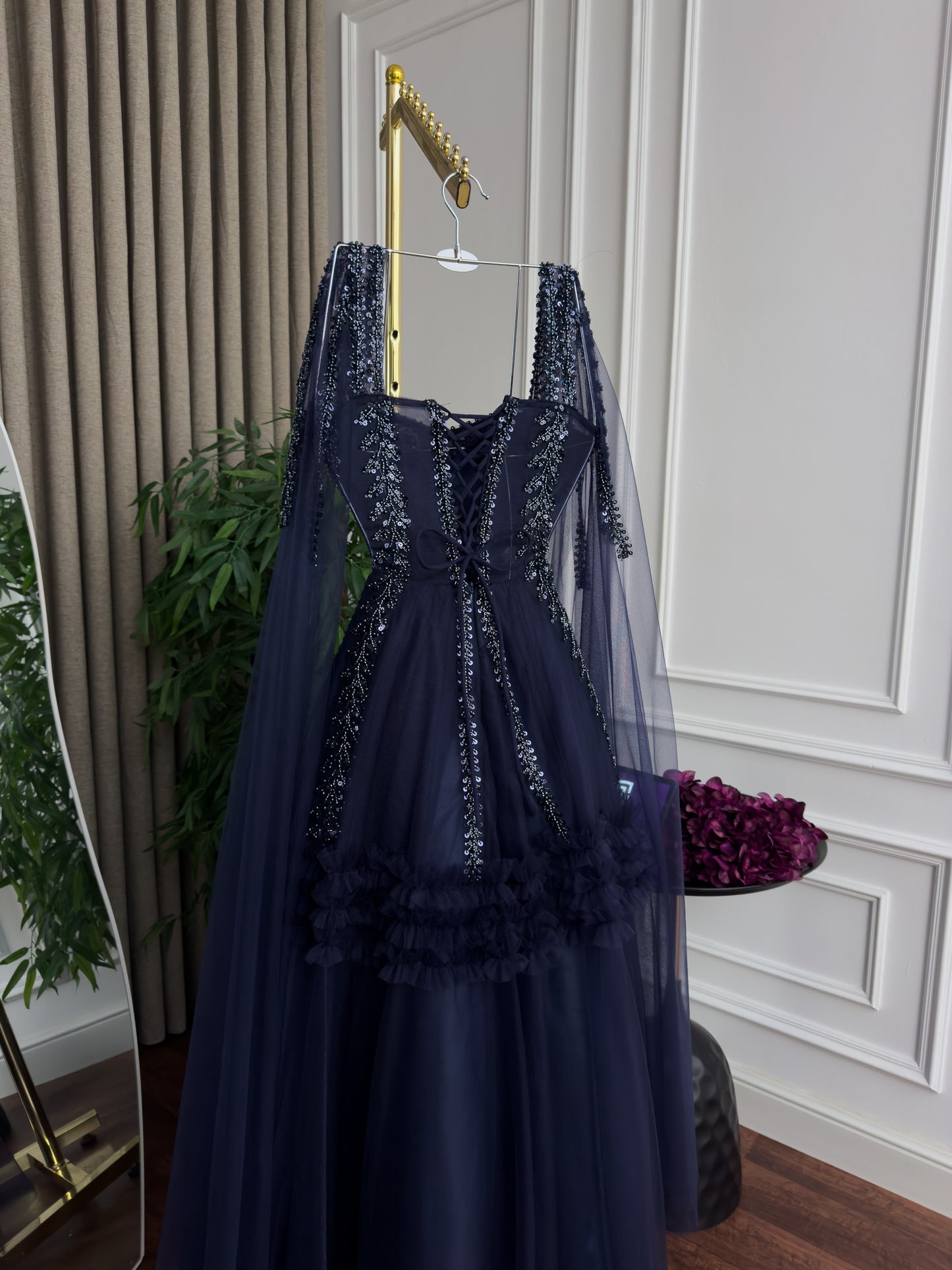 فستان حوامل كحلي