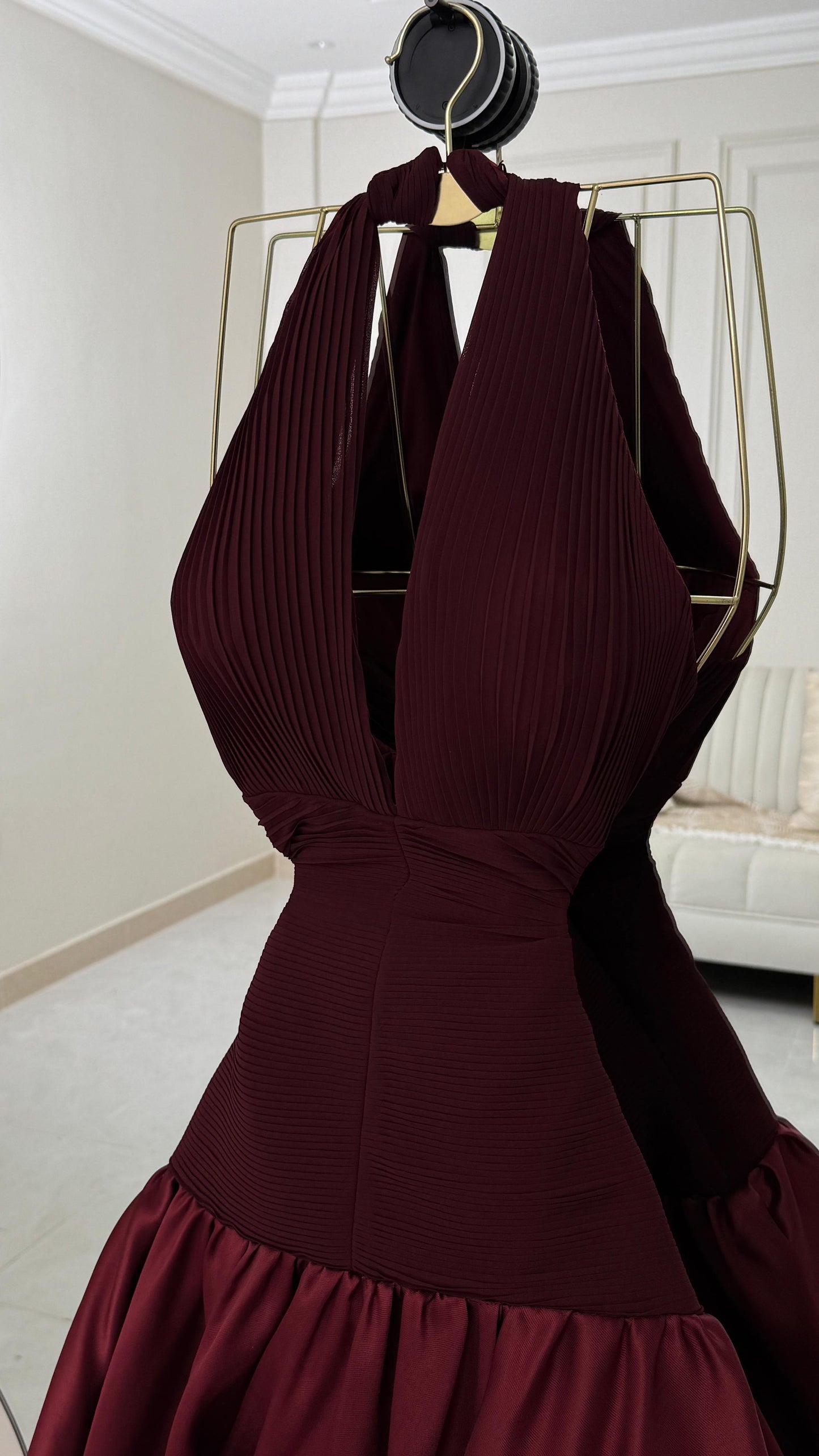 فستان خمري ساحر