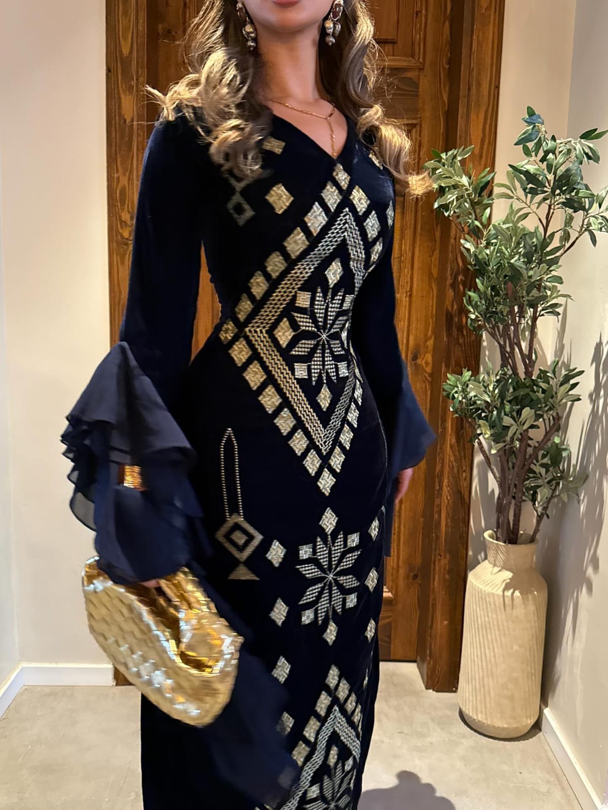 جلابية كحلي