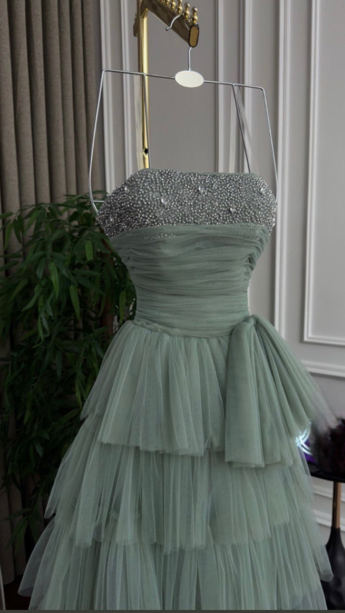 فستان سهرة ماسه