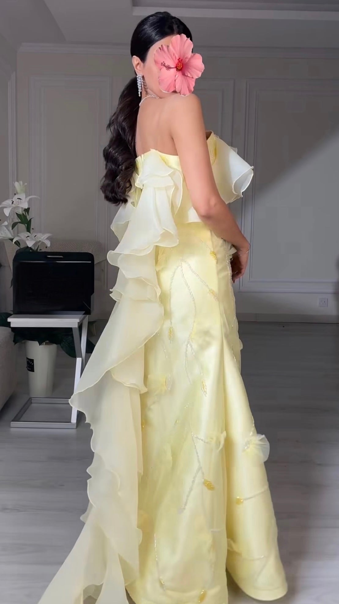 فستان سهرة توليب