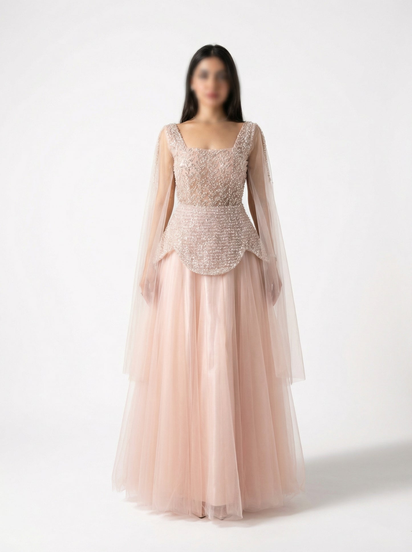 فستان وردي باربي