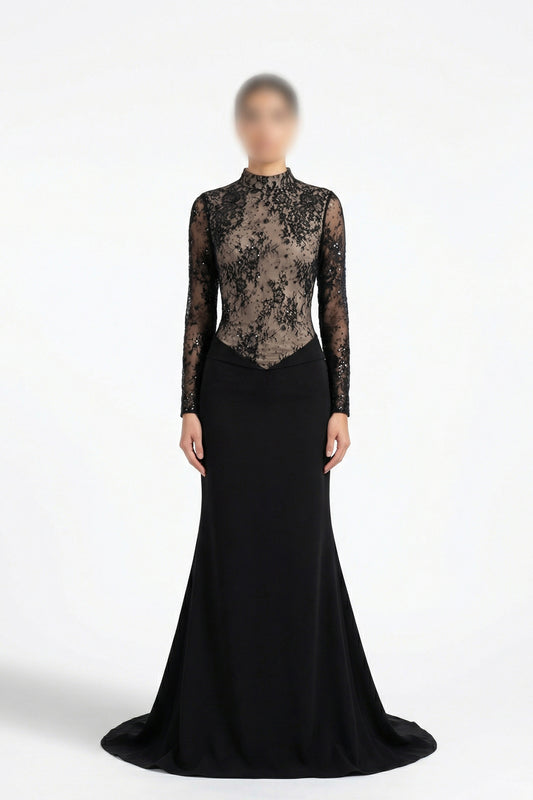 فستان دانتيل