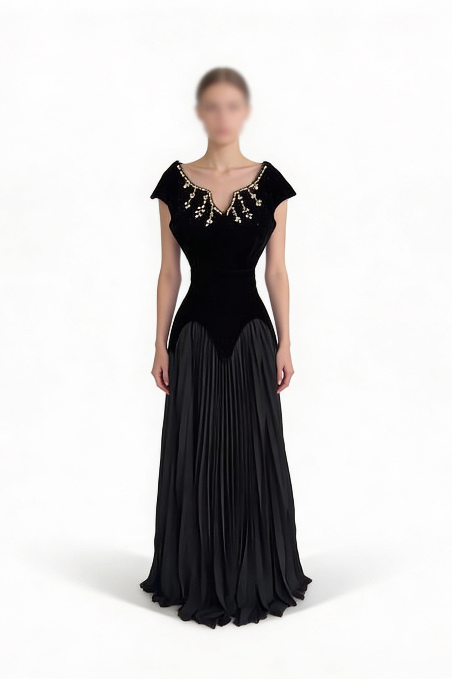 فستان كورسيه جوخ