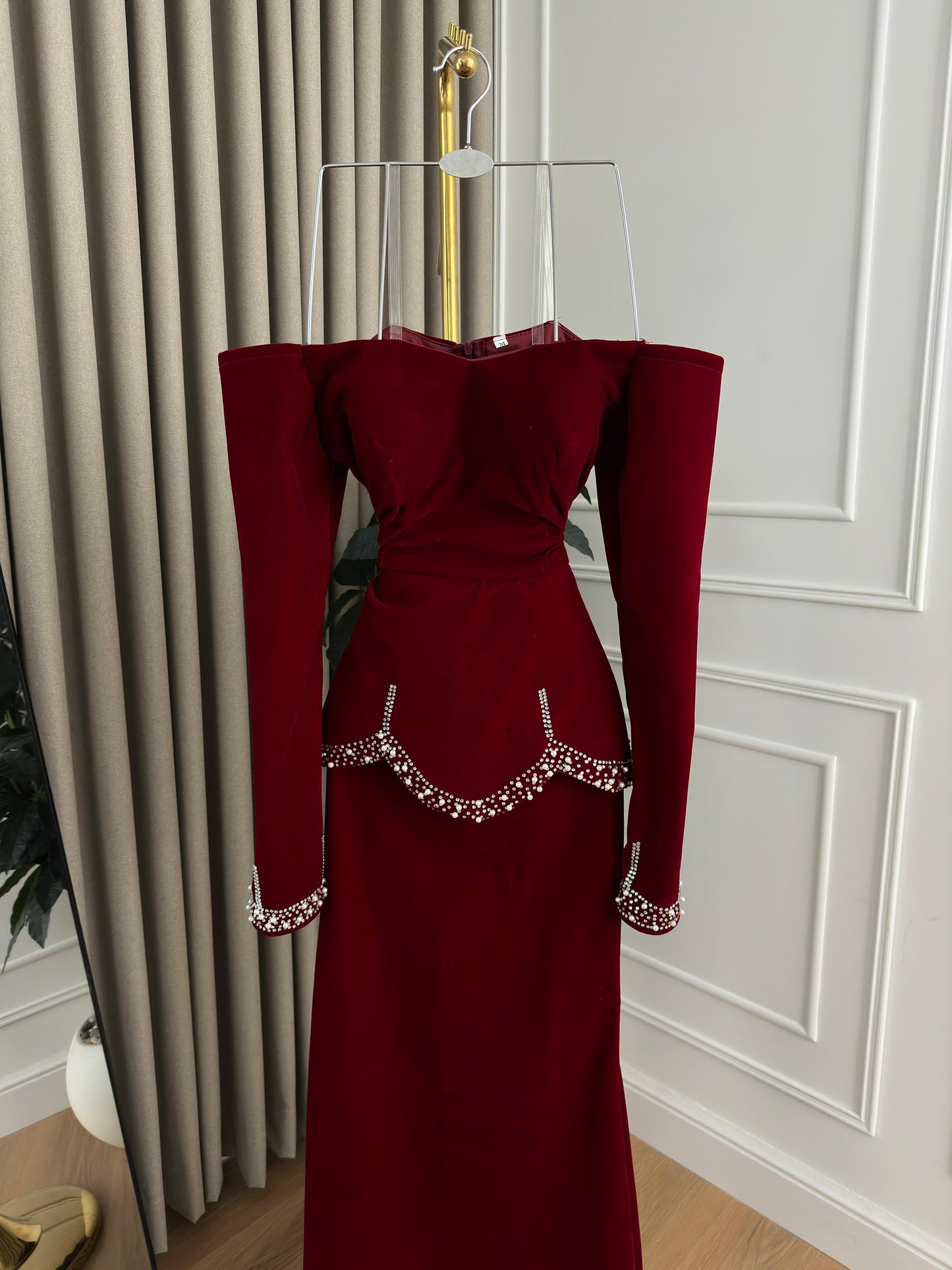 فستان عودي كورسيه