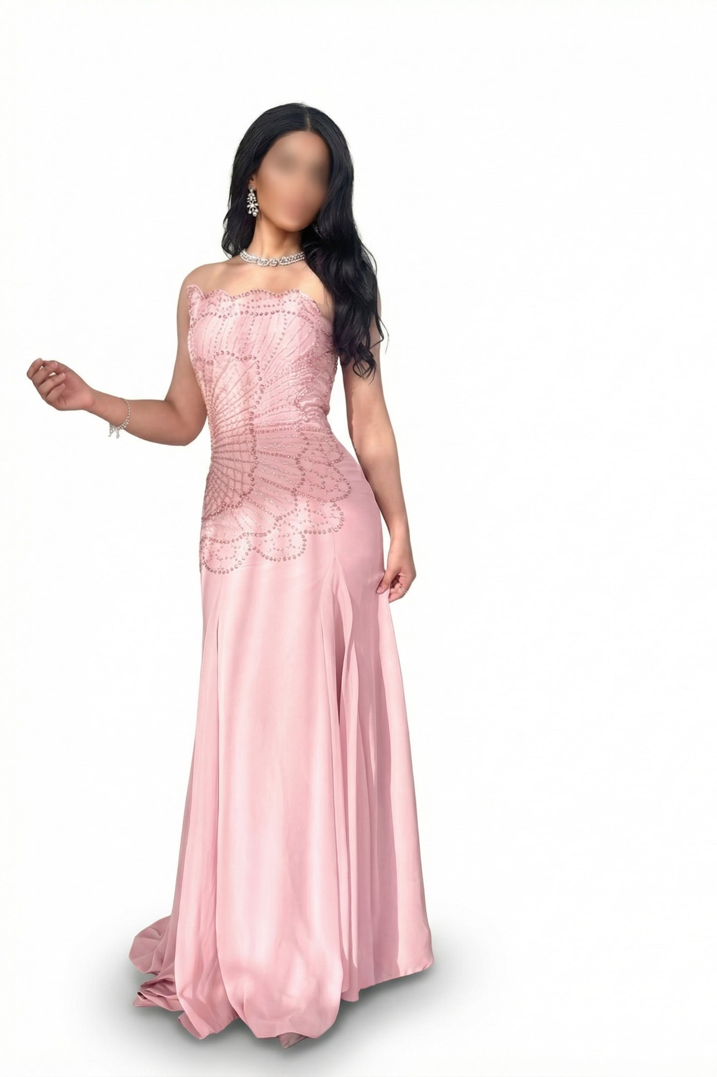 فستان سهرة اوركيد