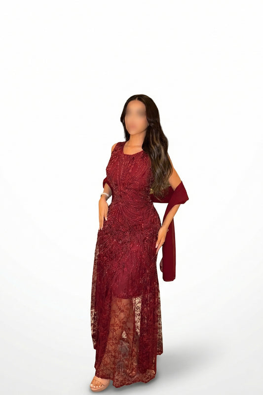 فستان سهرة لامور