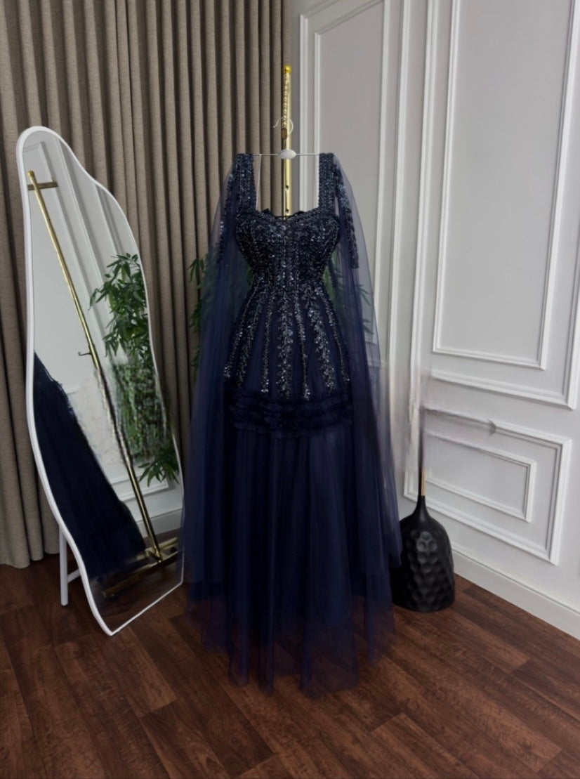 فستان حوامل كحلي