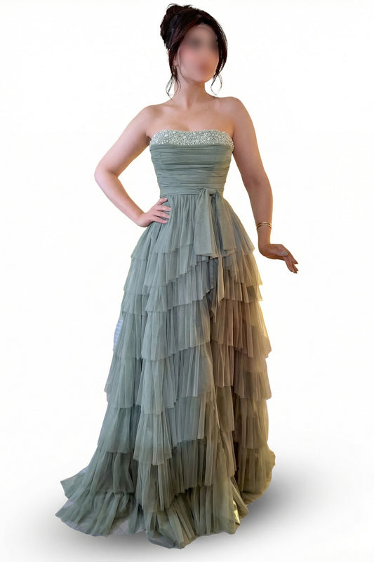 فستان سهرة ماسه