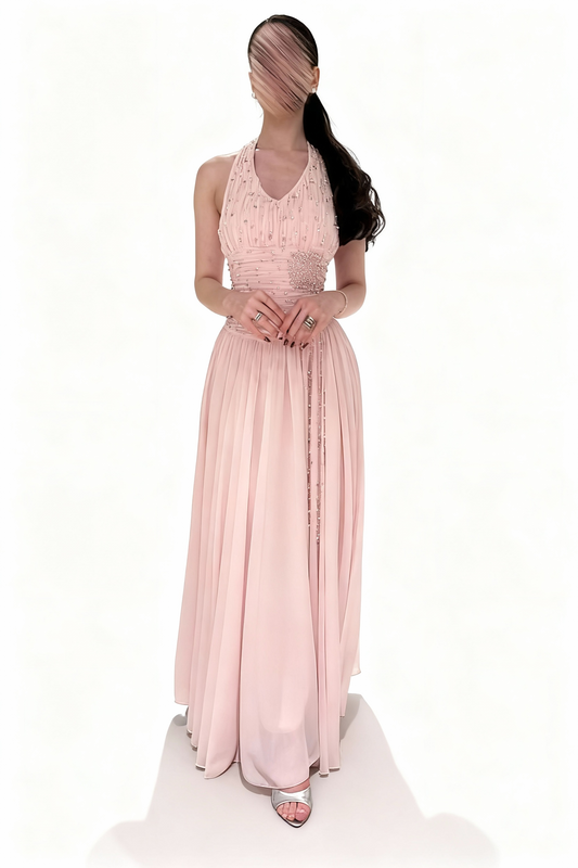 فستان لولو زهري