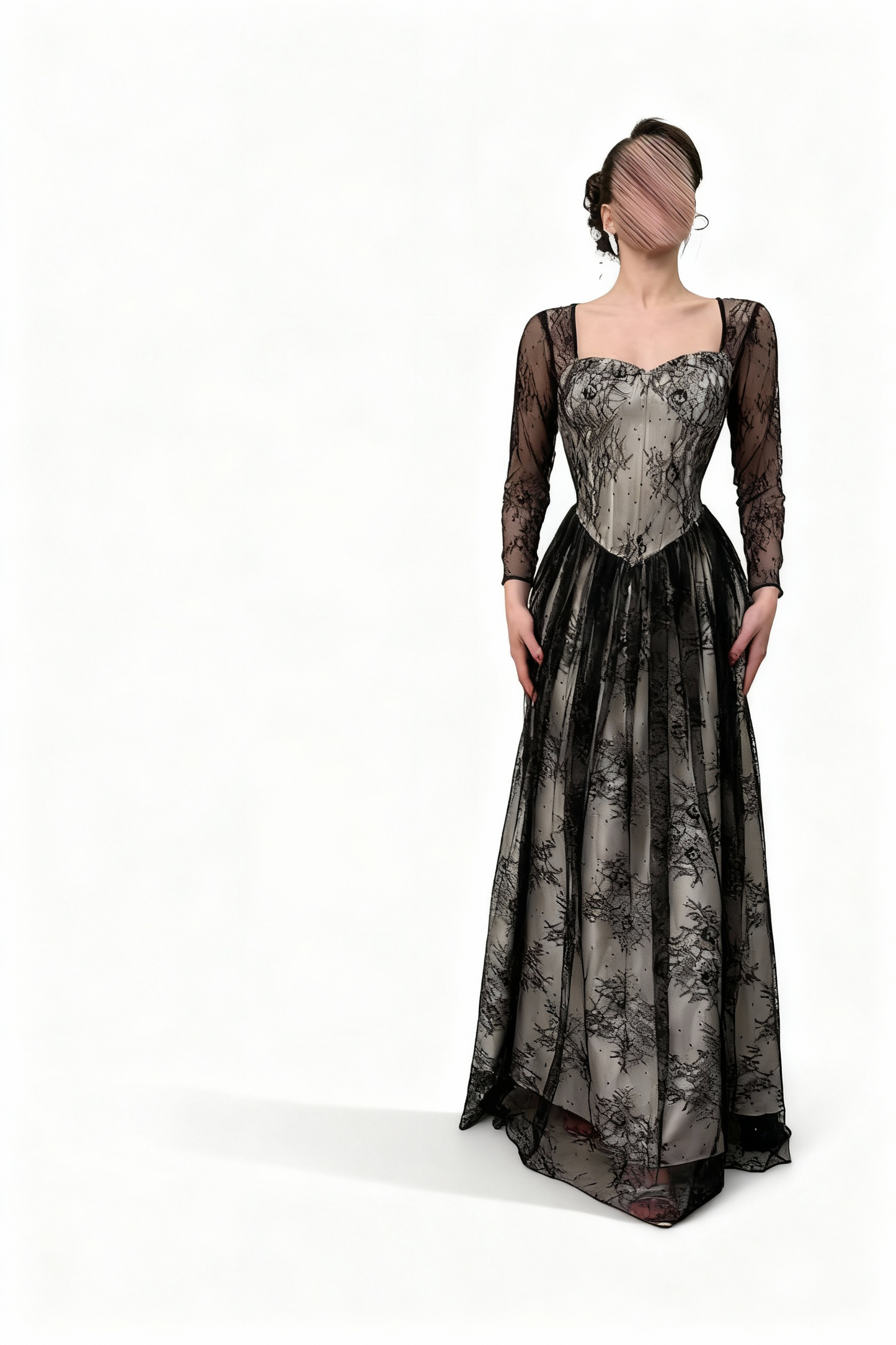 فستان دانتيلا