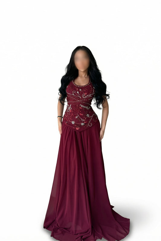 فستان سهرة كرستال