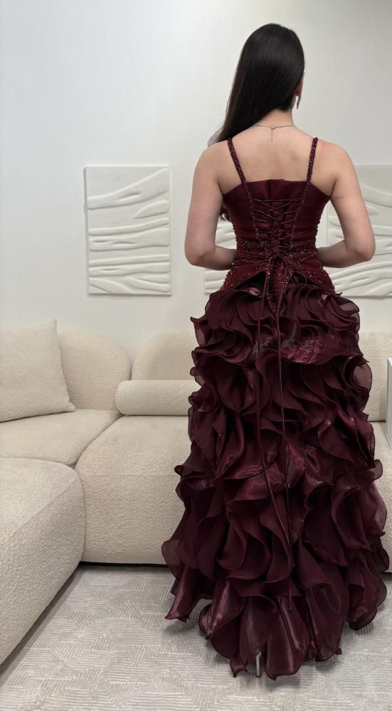 فستان عودي كورسيه