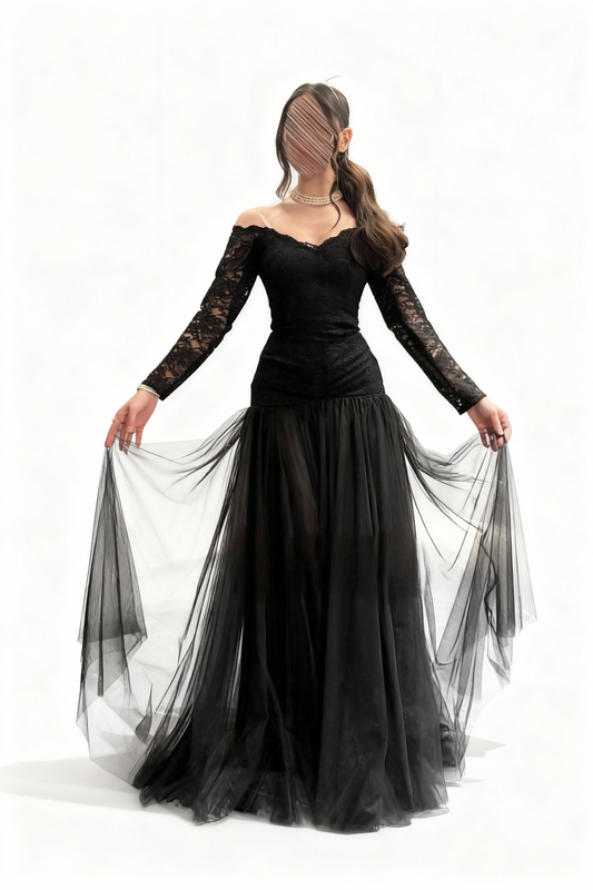 فستان سهرة ديانا