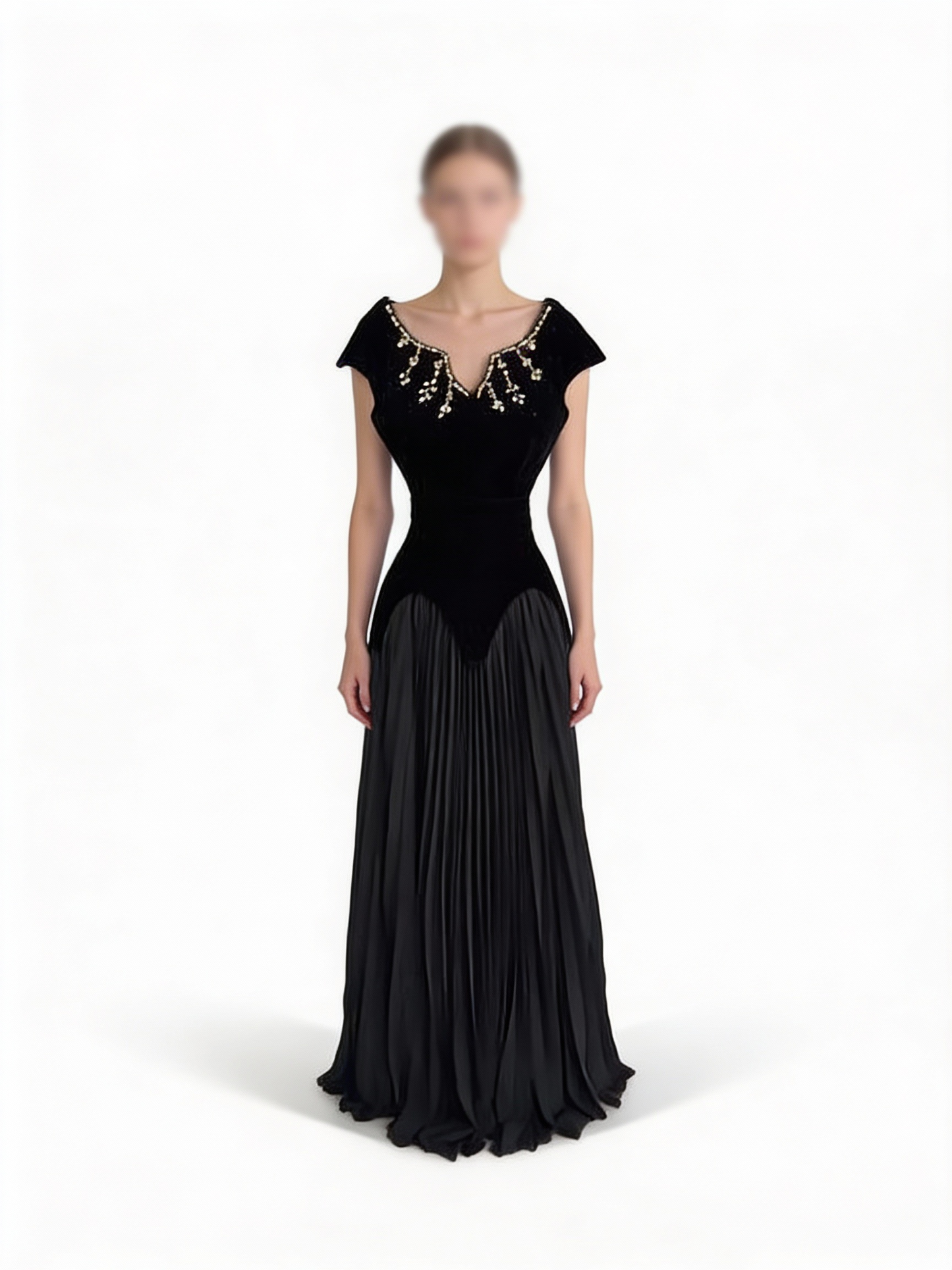 فستان كورسيه جوخ