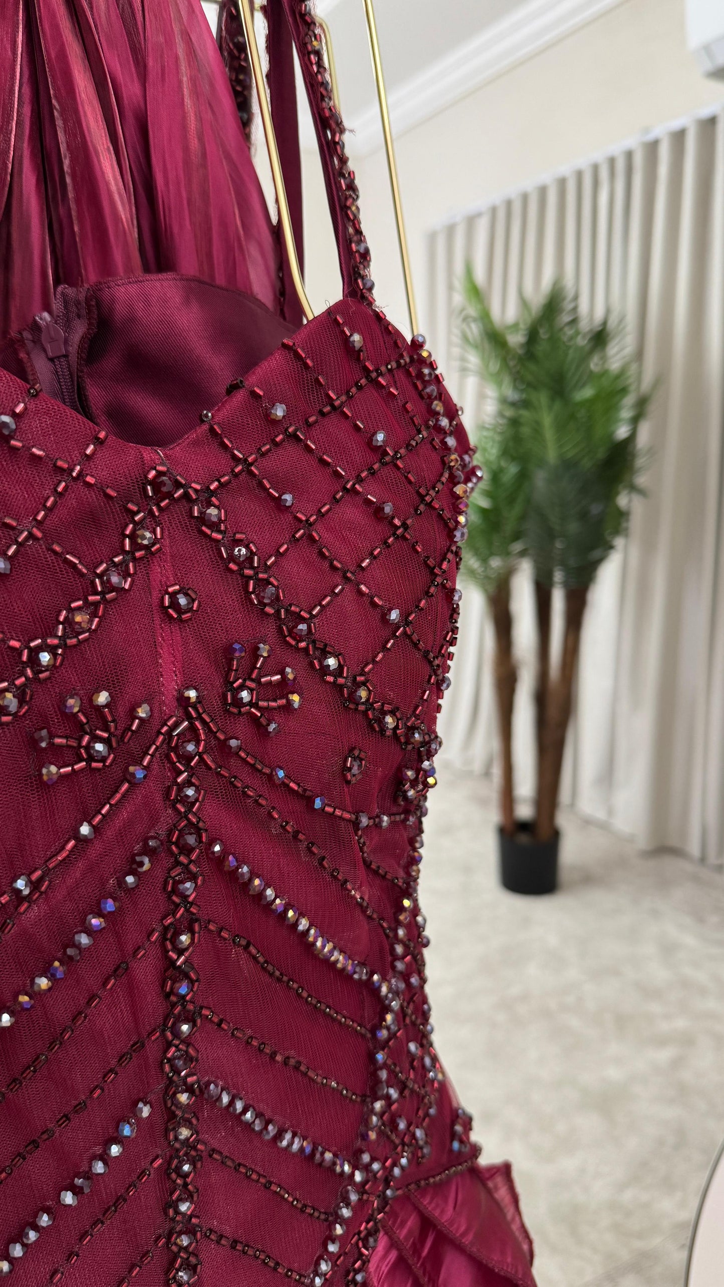 فستان عودي كورسيه