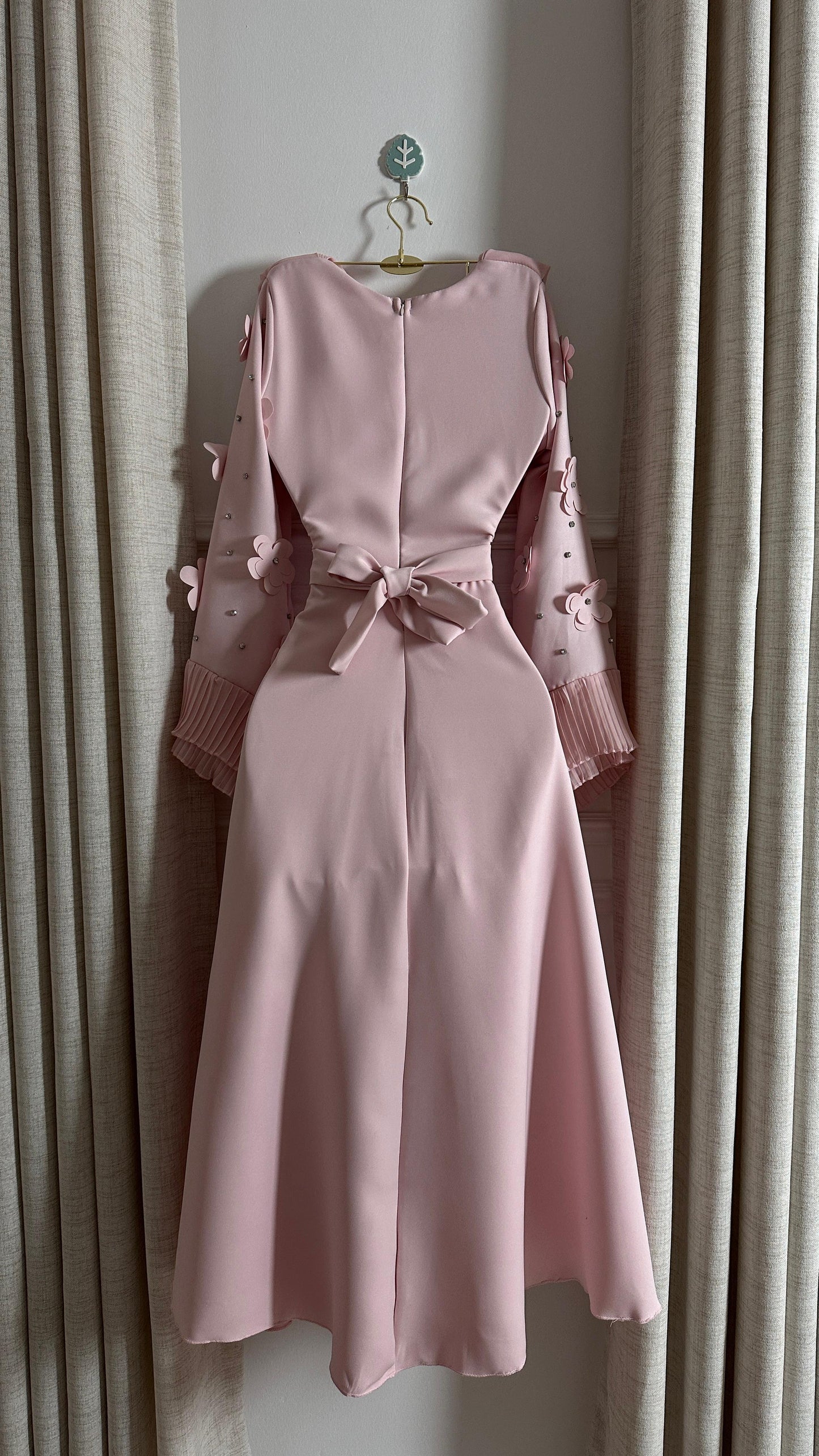 فستان باربي زهري