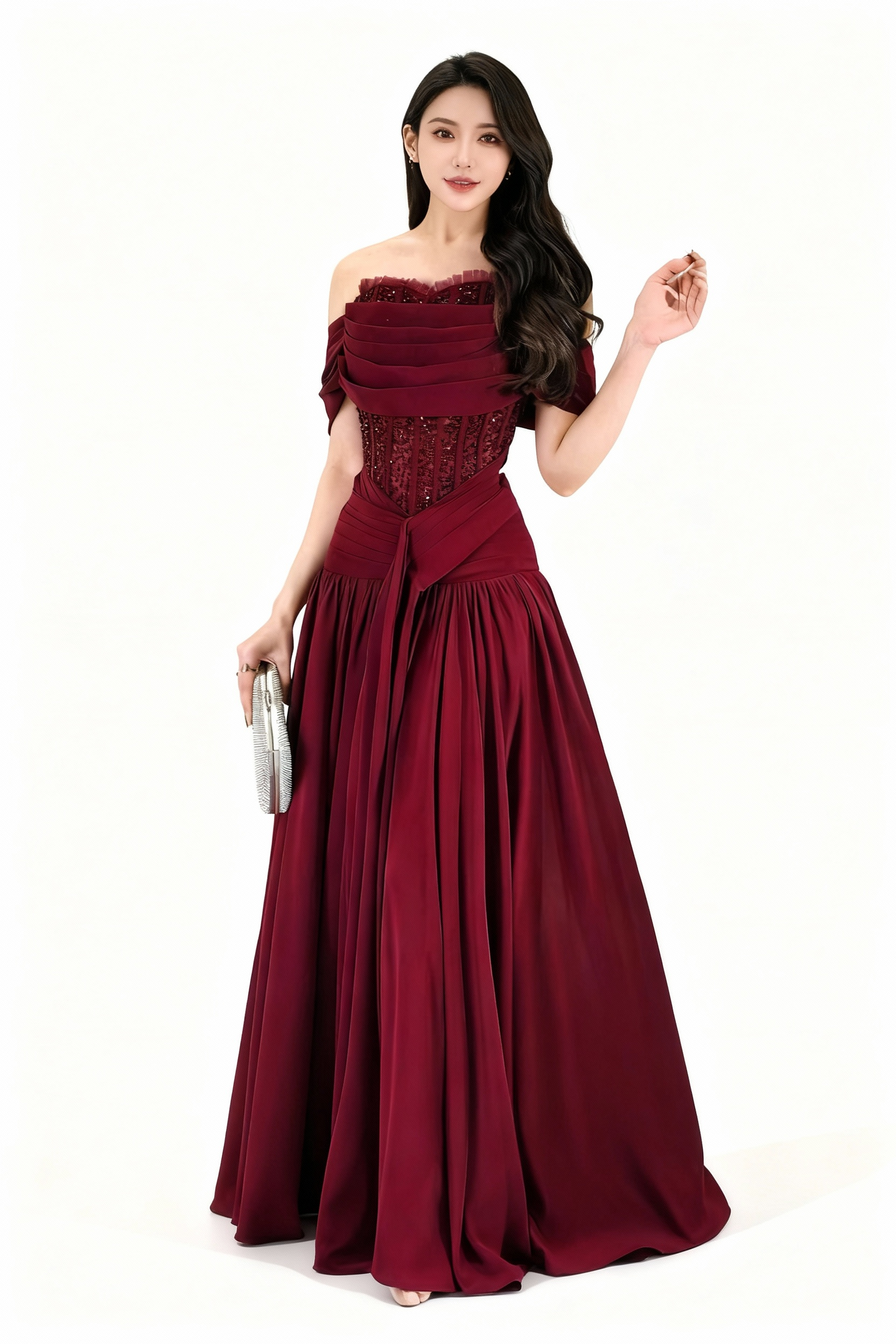 فستان سهرة لينآ