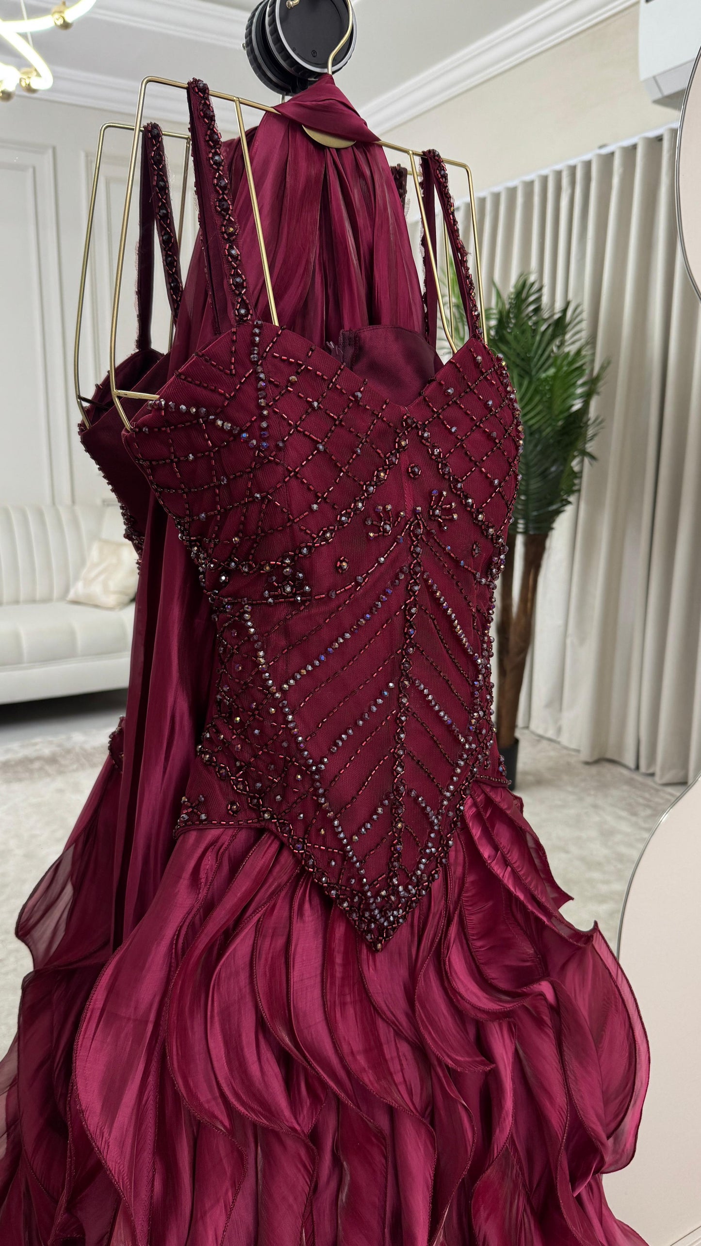 فستان عودي كورسيه