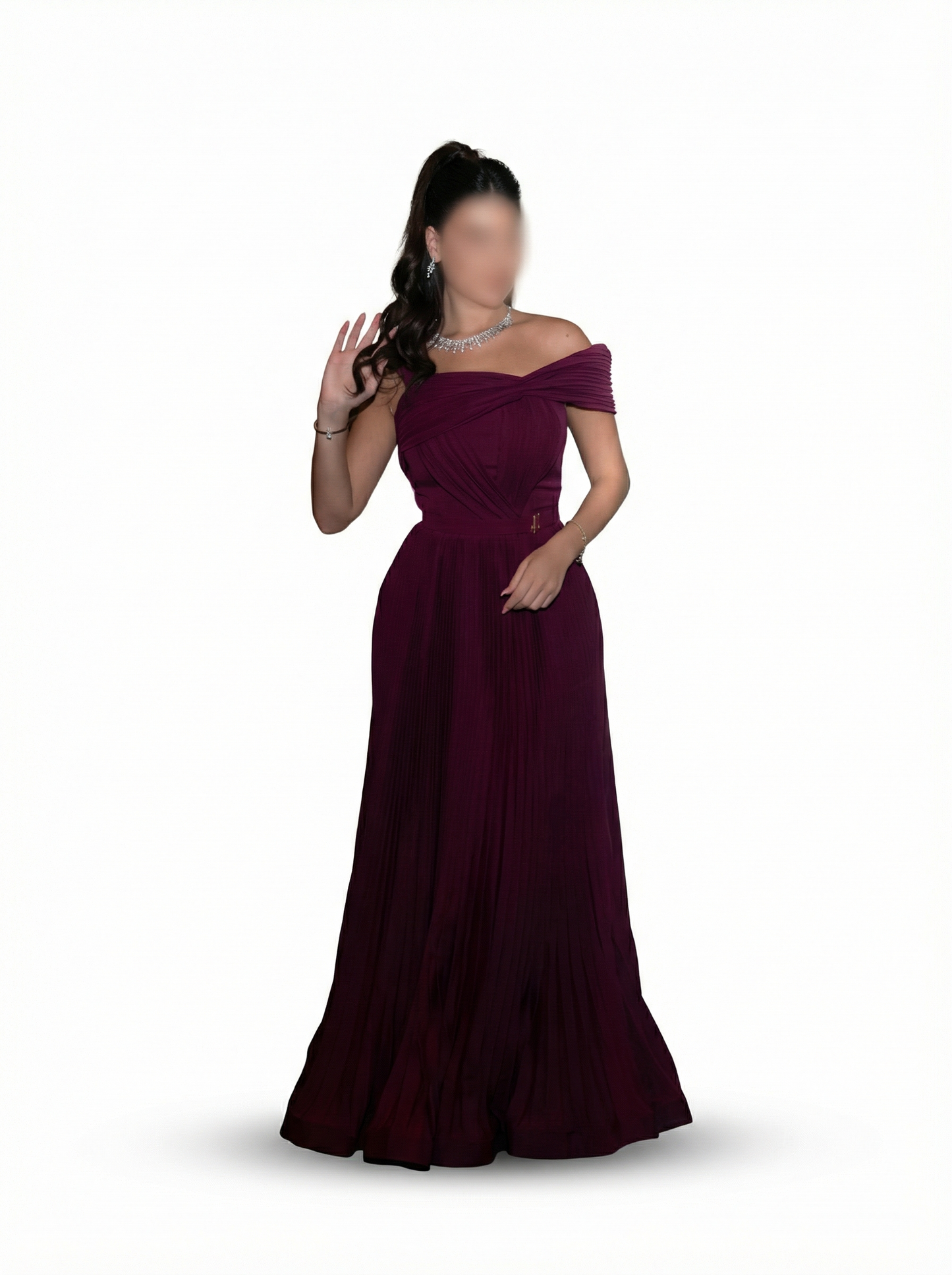 فستان سهرة الاميدا