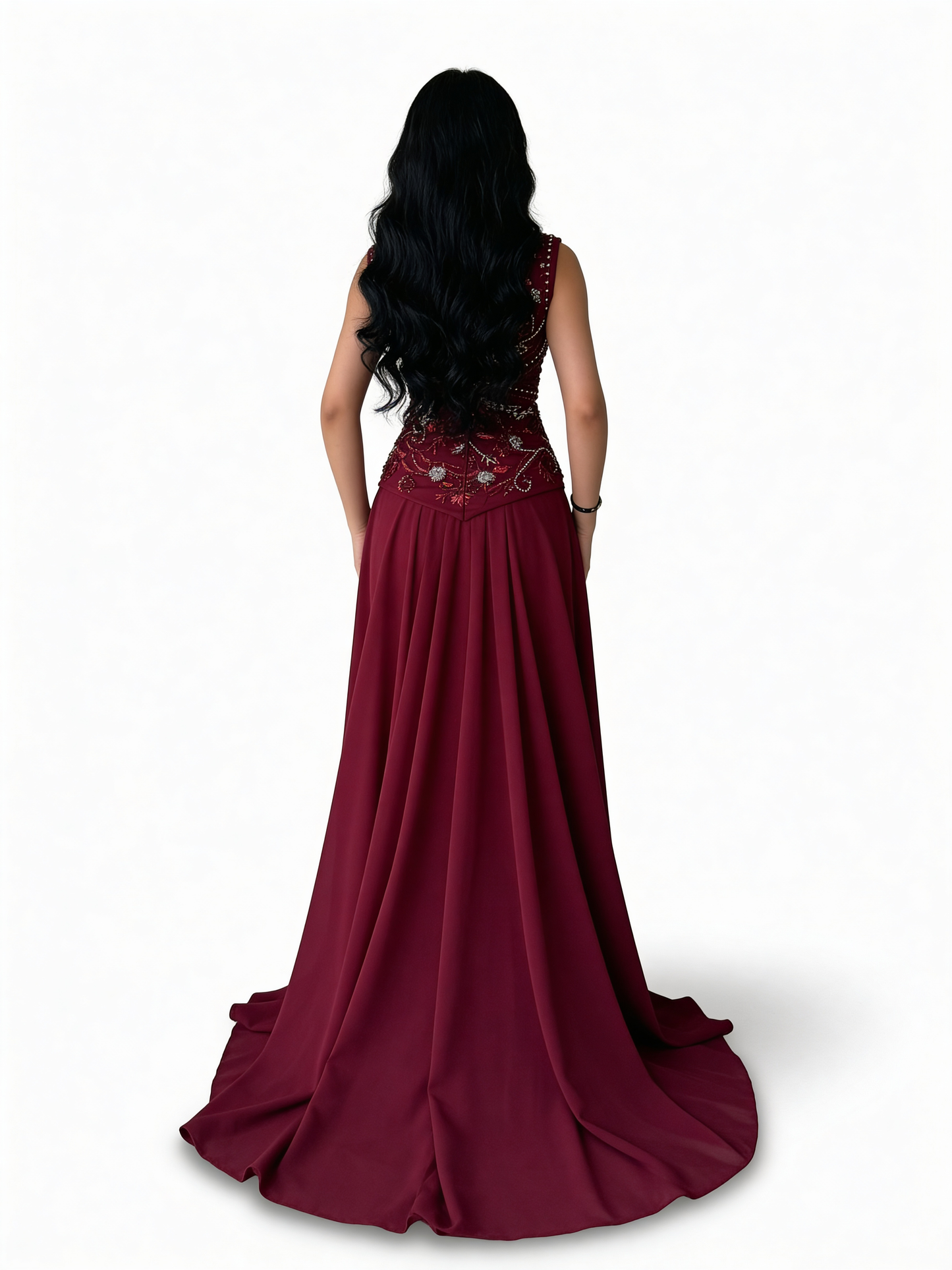 فستان سهرة كرستال