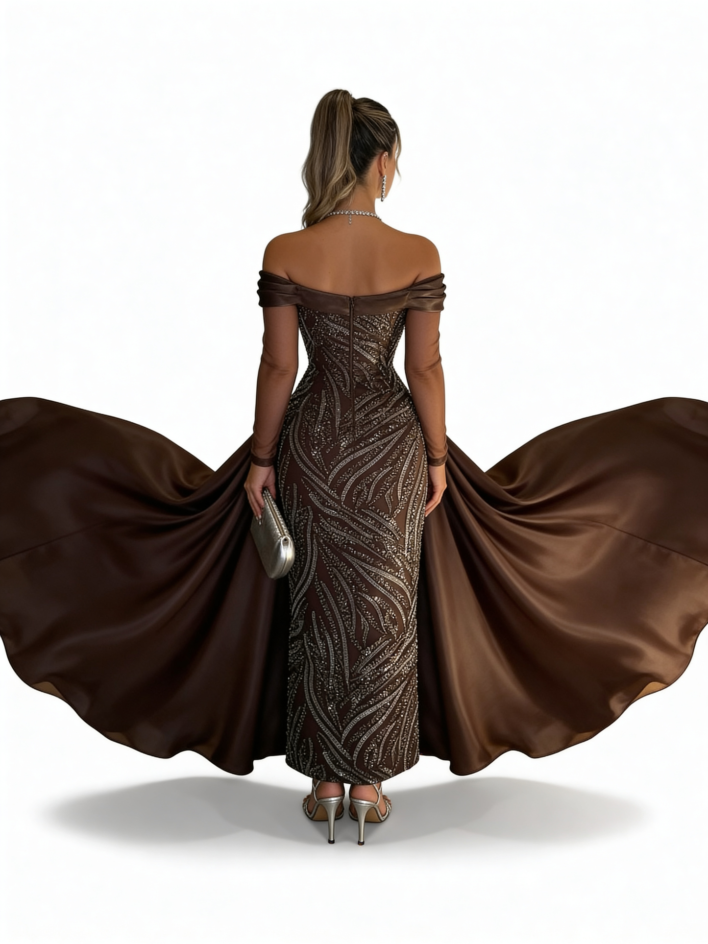 فستان سهرة اوليفا