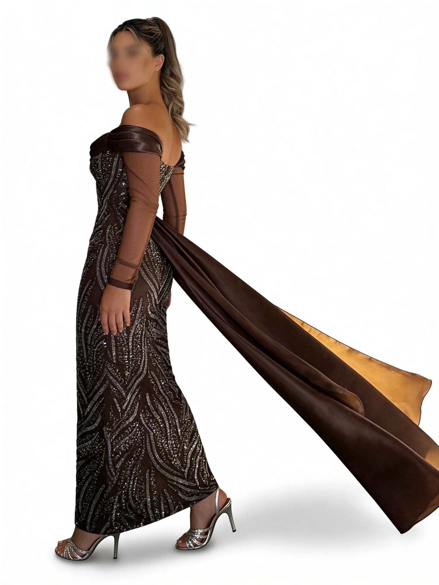 فستان سهرة اوليفا